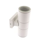 Applique cilindro bianco 2xGU10 IP55 - Universo