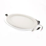 Pannello LED tondo incasso con bordo in vetro 12W 1200Lm 120° - Universo