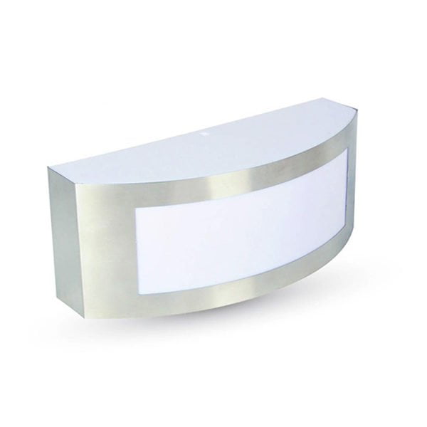 Applique per esterno 1xE27 in acciaio IP44 - V-Tac 7513 - immagine 1