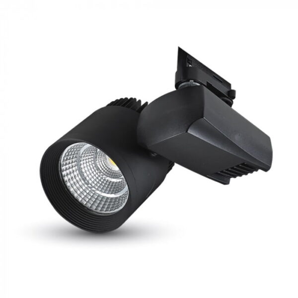 Faretto LED Binario rotondo 40W 2600lm 22° IP20 - V-Tac 1191, 1192 - immagine 1