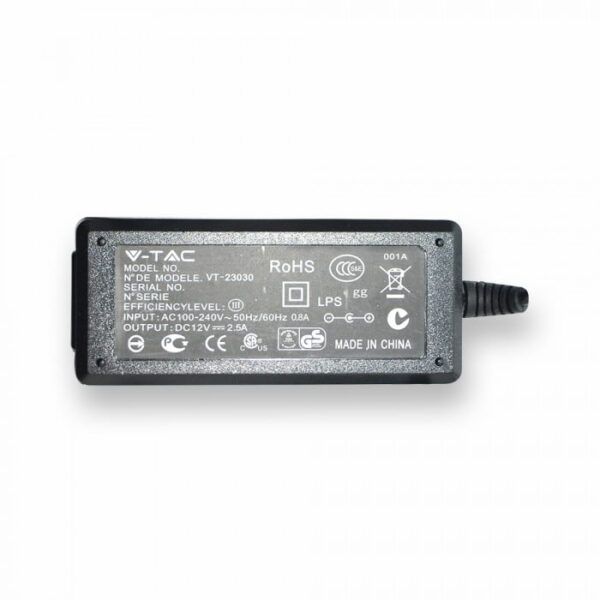 Trasformatore alimentatore per strip LED 42W IP20 3,5A - V-Tac 3016 - immagine 1