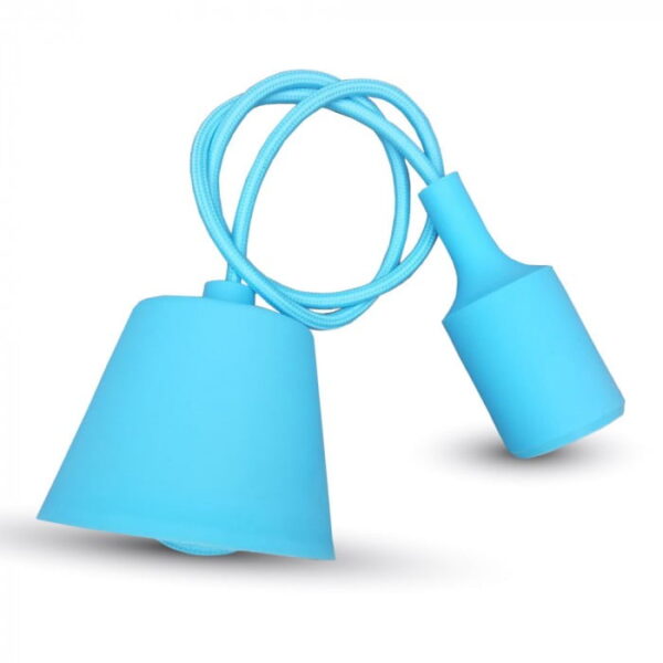 image_17931 Pendente portalampada E27 blu chiaro - V-Tac 3482 - immagine 1