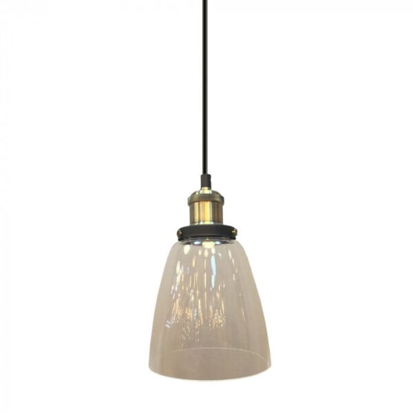 image_17942 Lampadario a sospensione vetro vintage 1xE27 140mm - V-Tac 3735 - immagine 1