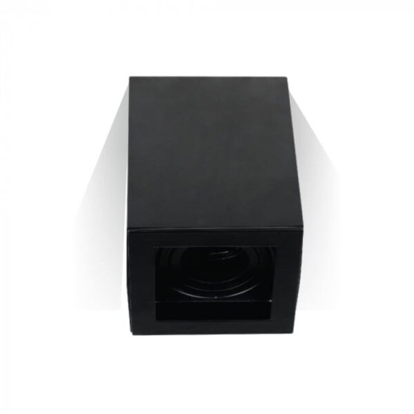 image_17991 Portafaretto GU10 quadro nero verticale superficiale