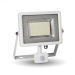 Proiettore LED con sensore di movimento SMD 30W 2400lm 100° IP44  - V-tac