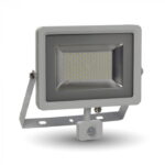 Proiettore LED con sensore di movimento SMD 50W 4000lm 100° IP65 - V-Tac 5758, 5753, 5754