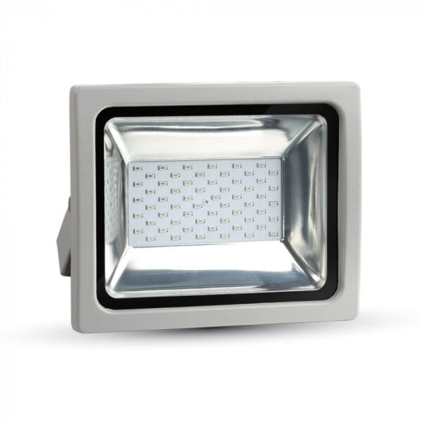 Proiettore LED SMD RGB con telecomando 30W 2400lm 120° IP65 - V-Tac 5755 - immagine 1