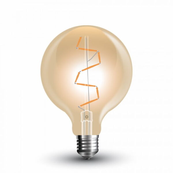 V-Tac 7146 Lampadina LED sfera filamento E27 4W 400lm 360°- V-Tac 7146 - immagine 1