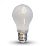 Lampadina LED filamento E27 6W 660lm 300°- V-Tac 4480, 4481, 4482