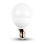Lampadina LED SMD Goccia E14 P45 6W 470lm 180° V-Tac 4250, 4251, 4252