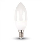 Lampadina LED SMD candela E14 4W 320lm 200°- V-Tac 4216, 4166, 4122
