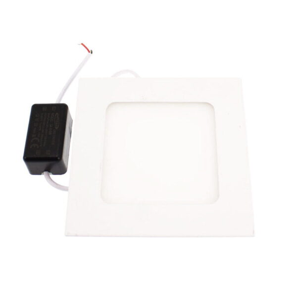 Pannello LED quadrato da incasso 6W 600lm 120° - Universo - immagine 1