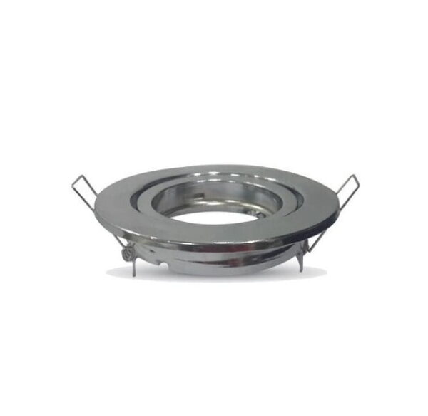 Portafaretto alluminio rotondo da incasso GU10 V-Tac 3471 - immagine 1
