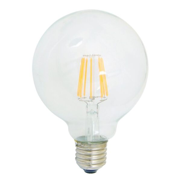 V-Tac 4422 Lampadina LED filamento 10W E27 G125 1055lm 300° V-Tac 4422, 4423, 4424 - immagine 1
