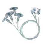 Kit per montaggio a sospensione - V-Tac 6018