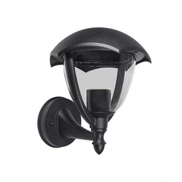 Portalampada nero da giardino 40W E27 IP44 V-Tac 7046 - immagine 1
