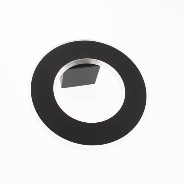 Applique tondo nero LED 9W 990lm 360° IP20 - V-Tac 8227, 8228 - immagine 1