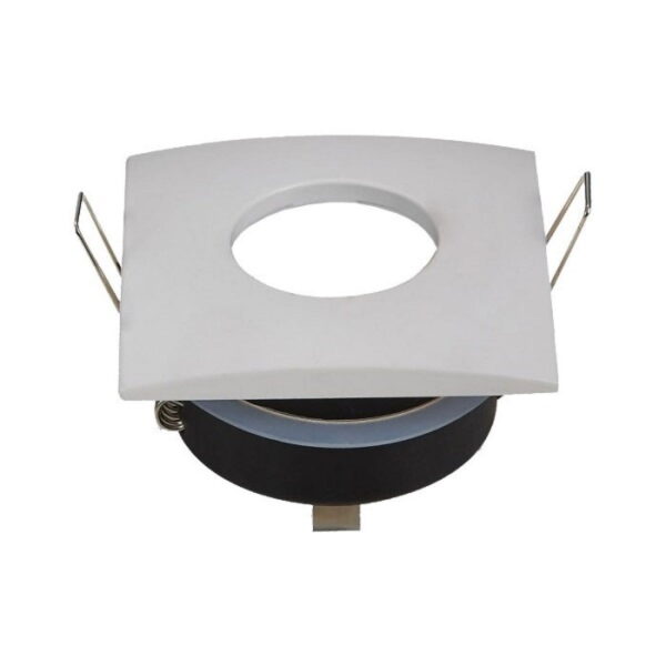 Portafaretto da incasso quadrato GU10 IP54 V-Tac 3615 - immagine 1