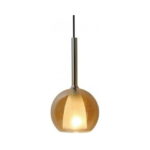 Lampadario pendente doppio vetro 1xE27 - V-Tac