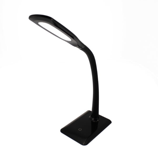 Lampada da tavolo 7W touch dimmerabile nera 420lm 120° IP20 V-Tac 7054 - immagine 1