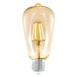 Lampadina LED filamento vintage E27 ST64 4W 220lm - Eglo 11521