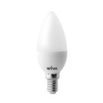 Lampadina LED Candela 6W E14 450lm 250° 3000K - Wiva 12100214