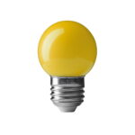 Lampadina LED special party 0,5W E27 Gialla - Wiva 12100366