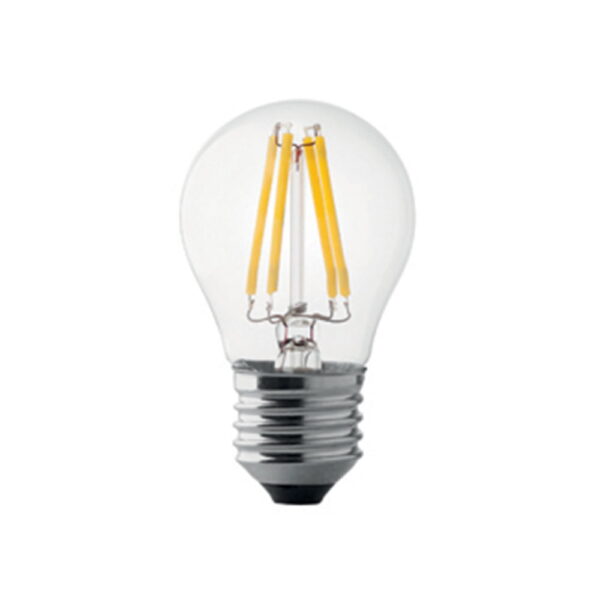 12100501-12100505 Lampadina LED Filamento 4W G45 E27 390lm 360° 4000K - Wiva 12100505 - immagine 1