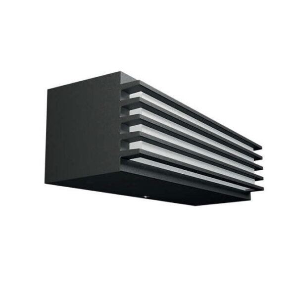 Philips Applique alluminio antracite LED 4,5W 500lm IP44 - Philips 1735393P3 - immagine 2