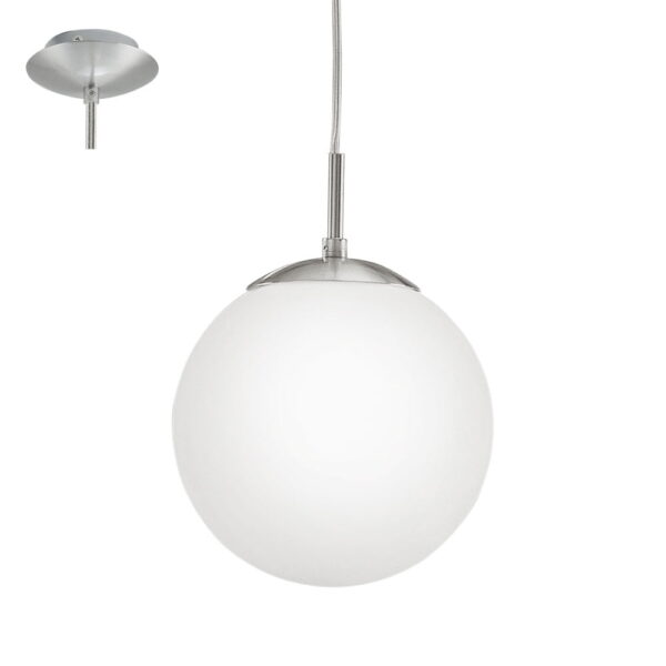 85261 Lampada sospensione Rondo h110 x d20cm 1xE27 IP20 - Eglo 85261 - immagine 1