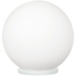 Lampada da tavolo RONDO D20cm bianco 1xE27 IP20 - Eglo 85264