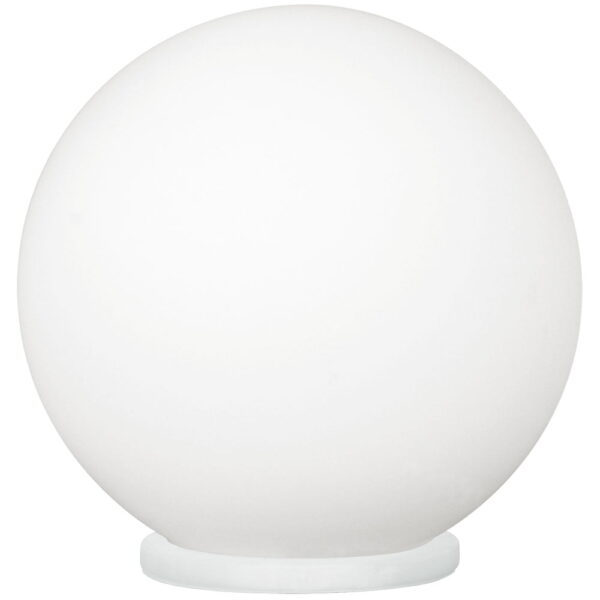 85264_200 Lampada da tavolo RONDO D20cm bianco 1xE27 IP20 - Eglo 85264 - immagine 1