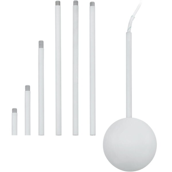 Decentratore punto luce fino a 157cm bianco - Eglo 92288 - immagine 1