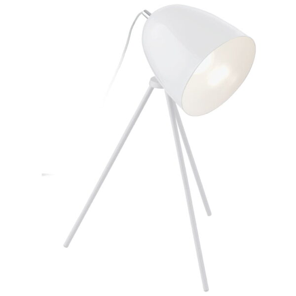 Lampada da tavolo DON DIEGO 1xE27 bianco - Eglo 92889 - immagine 1