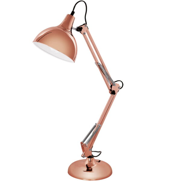 Lampada da tavolo Borgillio rame 1xE27 IP20 - Eglo 94704 - immagine 1