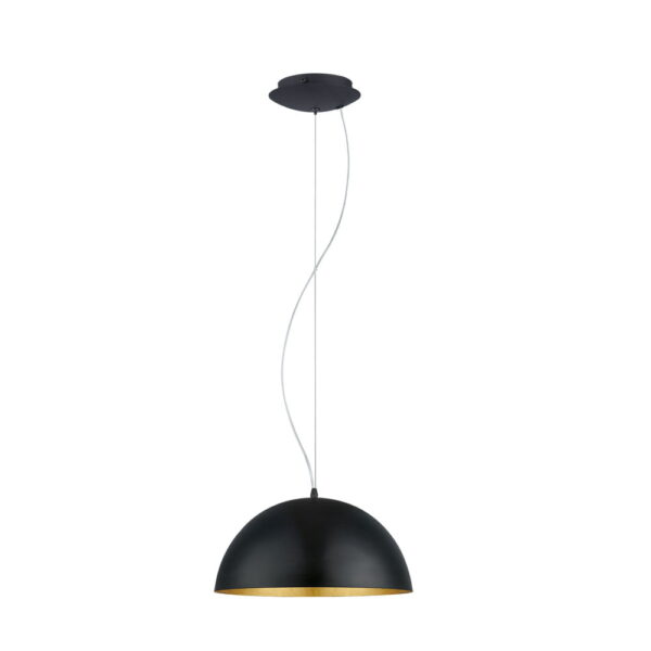 Lampadario a sospensione "Gaetano 1" d380mm 1xE27 IP20 - Eglo 94894 - immagine 1