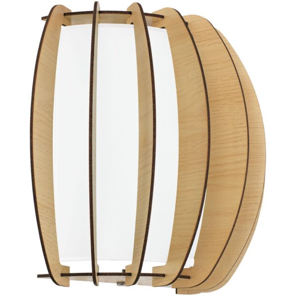 Applique "Stellato 1" 1xE27 acero IP20 - Eglo 95602 - immagine 1