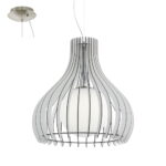 Lampadario a sospensione Tindori h1500mm x 500mm 1xE27 IP20 - Eglo 96211