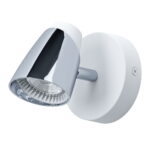 faretto Spot LED da parete "Moncalvio 1" 5W 1xGU10 400lm - Eglo 96834