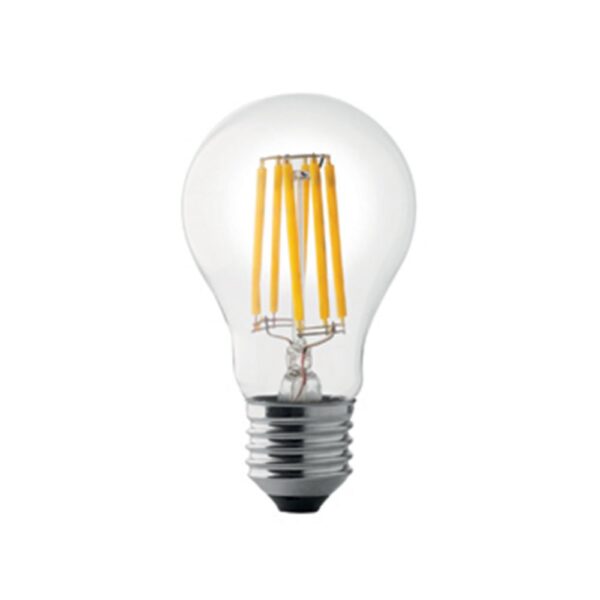 Lampadina LED Filamento 8W E27 A60 800lm 360° 4000K - Wiva 12100542 - immagine 1
