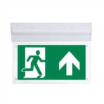 Lampada LED Emergenza 2W montaggio a soffito inclinabile 90° luce fredda 6000K IP20 V-Tac 8099