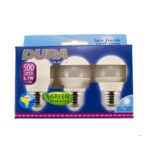 Tripack lampadine LED bulbo 3xE27 5,7W 500lm 240° 6000K - CP57C73 Duralamp