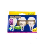 Tripack lampadine LED goccia 3xE14 5,7W 470lm 240° 3000K - CP57W3 Duralamp