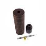 Bicchiere tondo in legno h150mm colore wenghe - 7010150WEF Fai