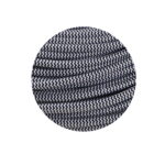 Cavo rivestimento in tessuto 2*0.75mm colore bianco e nero - 89002075BNE Fai