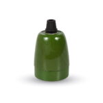 Portalampada verde in porcellana E27 - V-Tac 3797