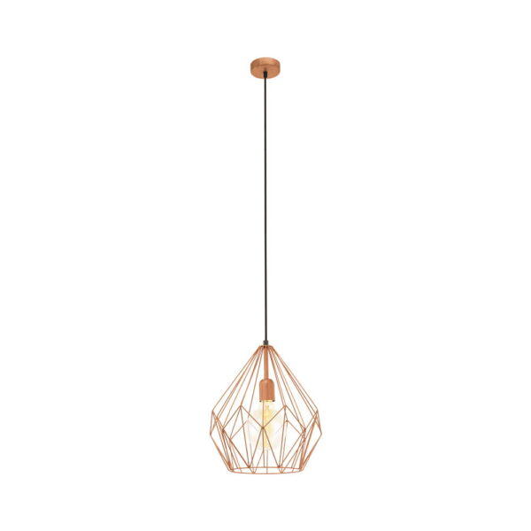 Lampadario moderno a sospensione CALTON 1xE27 Eglo 49258 - immagine 1