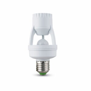 Portalampada 1xE27 max 60W con sensore di movimento IP20- V-Tac 4982