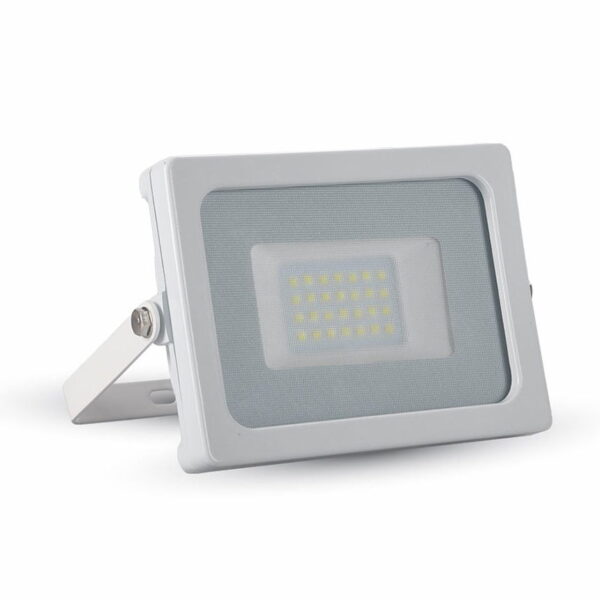 5789-5790-5791 Faro LED SMD corpo bianco 20W 1600lm 100° IP65 - V-Tac 5789, 5790, 5791 - immagine 1