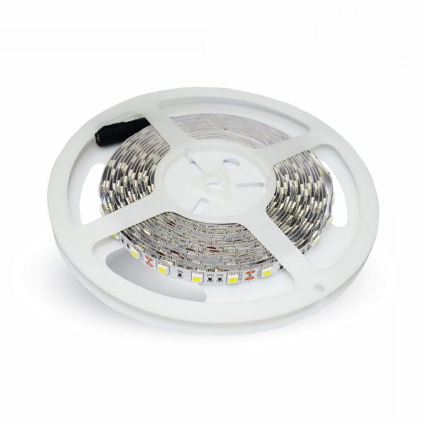 Bobina 5m striscia LED SMD2835 12V 204Led/m 18W/m 1700lm/m IP20- V-Tac 2461, 2462, 2463 - immagine 1